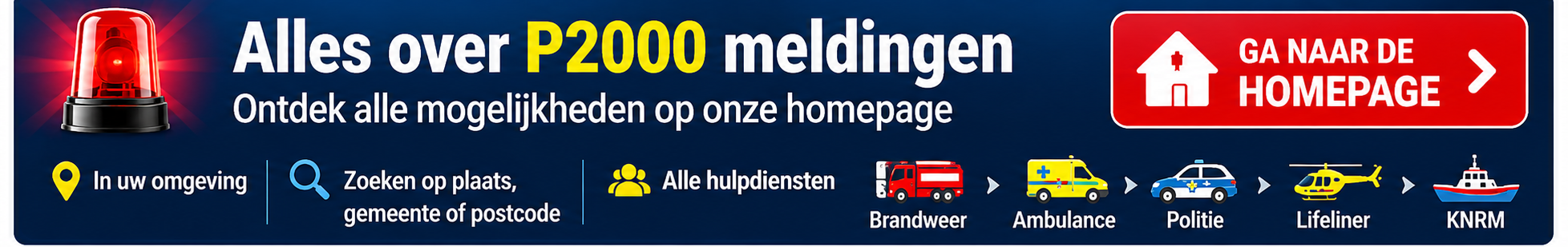 Ga naar de homepage van P2000-alarmeringen.nl
